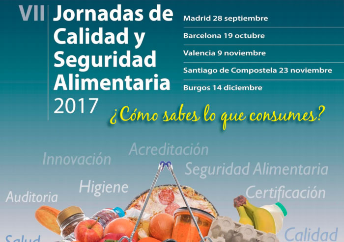 Jornadas de calidad y seguridad alimentaria 2017, el 28 de septiembre ...